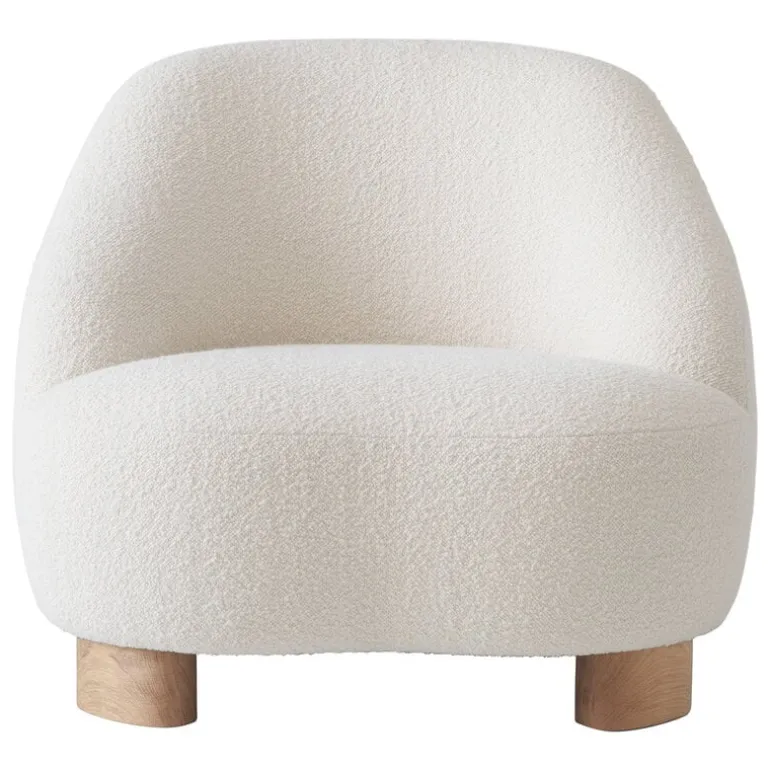 &Tradition Margas LC1 lounge chair, oiled oak - Karakorum 001