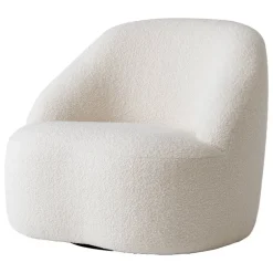 &Tradition Margas LC2 lounge chair, swivel, black - Karakorum 001