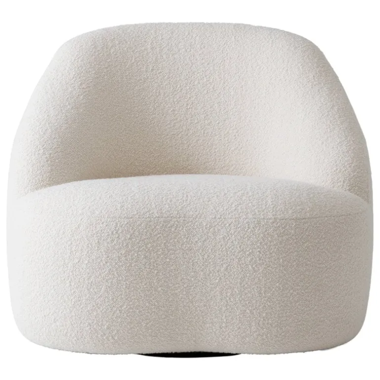 &Tradition Margas LC2 lounge chair, swivel, black - Karakorum 001