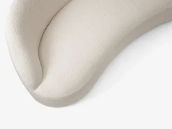 &Tradition Margas LC4 3-seater sofa, black lacquered oak - Karakorum 001