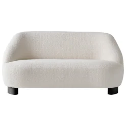 &Tradition Margas LC3 2-seater sofa, black lacquered oak - Karakorum 001