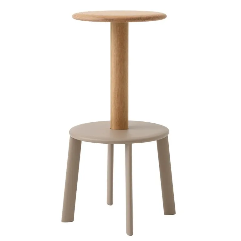 &Tradition Massif AV40 bar stool, oak - grey beige