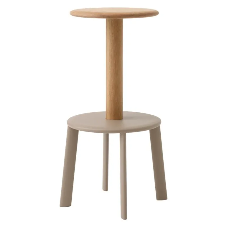 &Tradition Massif AV40 bar stool, oak - grey beige