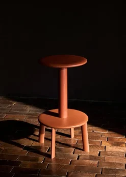 &Tradition Massif AV40 bar stool, ember