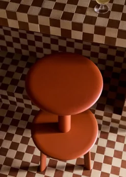 &Tradition Massif AV40 bar stool, ember