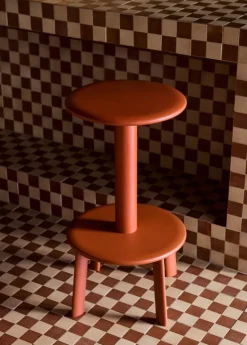 &Tradition Massif AV39 counter stool, ember