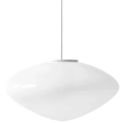 &Tradition Mist pendant lamp AP16, matt white - opal glass