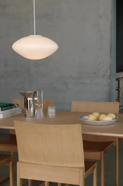 &Tradition Mist pendant lamp AP16, matt white - opal glass