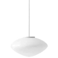 &Tradition Mist pendant lamp AP15, matt white - opal glass