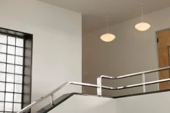 &Tradition Mist pendant lamp AP15, matt white - opal glass