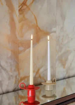 &Tradition Momento candleholder JH39, red brown