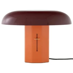 &Tradition Montera JH42 table lamp, amber - ruby