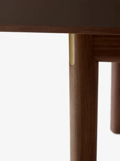 &Tradition Patch HW1 table, 180 cm, oiled walnut - dark brown laminate