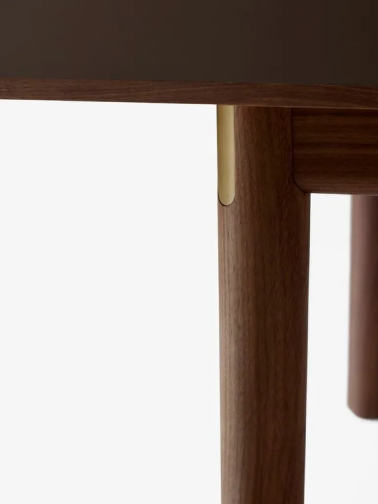 &Tradition Patch HW1 table, 180 cm, oiled walnut - dark brown laminate