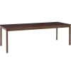&Tradition Patch HW2 table, 240 cm, oiled walnut - dark brown laminate
