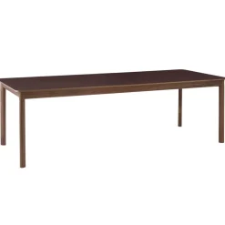 &Tradition Patch HW2 table, 240 cm, oiled walnut - dark brown laminate