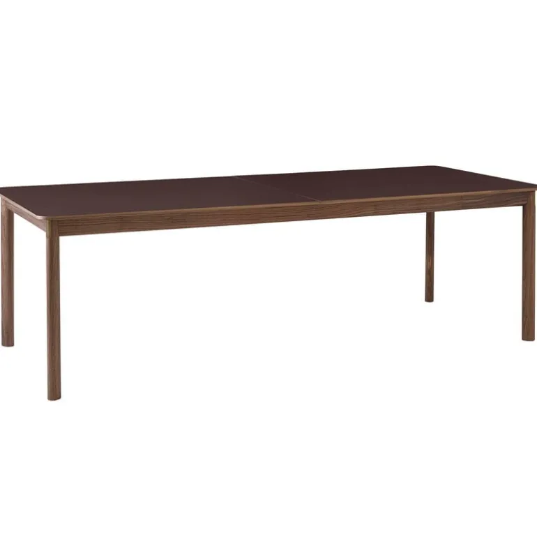 &Tradition Patch HW2 table, 240 cm, oiled walnut - dark brown laminate