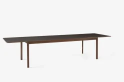 &Tradition Patch HW2 table, 240 cm, oiled walnut - dark brown laminate