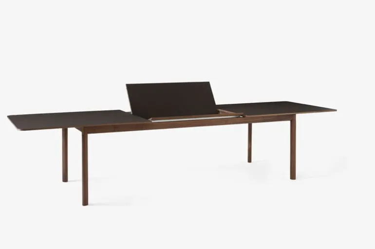 &Tradition Patch HW2 table, 240 cm, oiled walnut - dark brown laminate