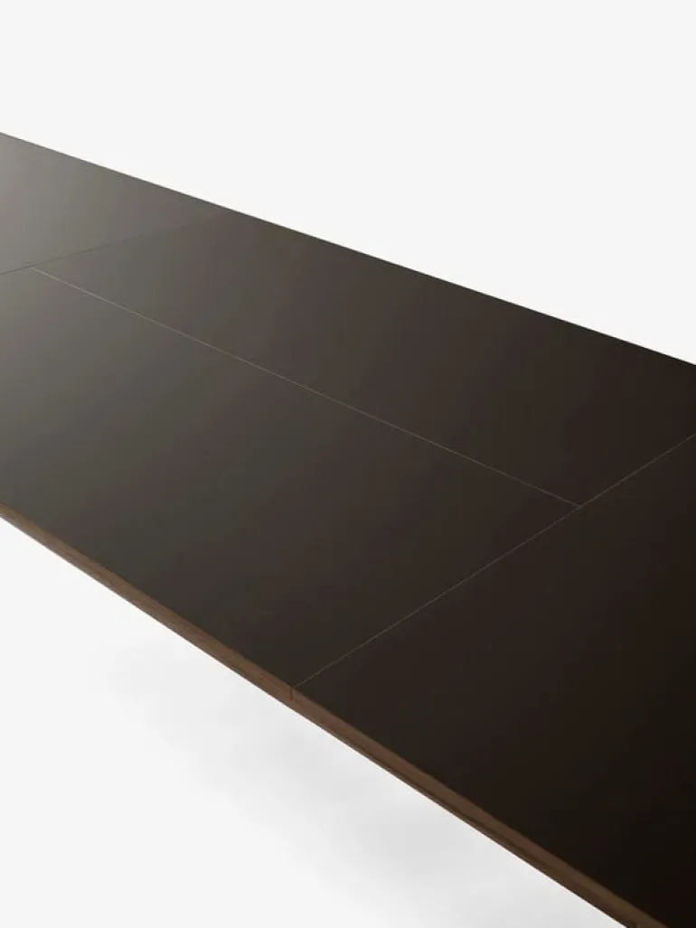 &Tradition Patch HW2 table, 240 cm, oiled walnut - dark brown laminate