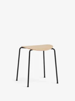 &Tradition Pavilion AV36 stool, lacquered oak