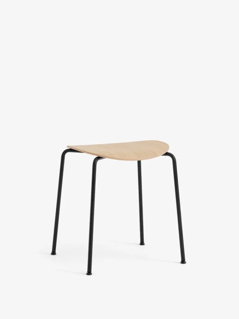 &Tradition Pavilion AV36 stool, lacquered oak