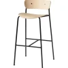 &Tradition Pavilion AV7 / AV9 bar stool, lacquered oak