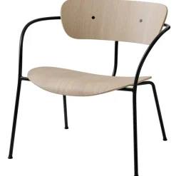 &Tradition Pavilion AV5 lounge chair, lacquered oak