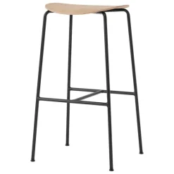 &Tradition Pavilion AV38 bar stool, 79 cm, lacquered oak