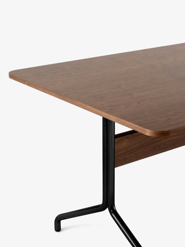 &Tradition Pavilion AV19 table, black - lacquered walnut