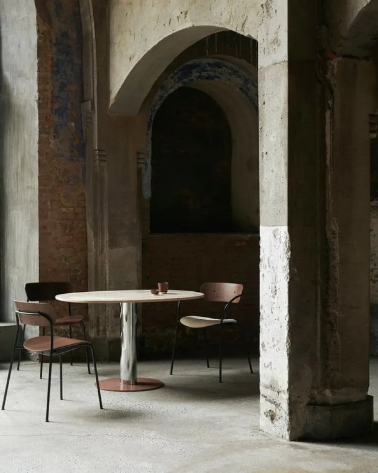 &Tradition Pavilion AV1 chair, walnut