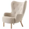 &Tradition Petra VB3 lounge chair, Karakorum 003 - oiled oak
