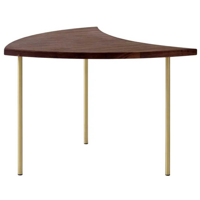 &Tradition Pinwheel HM7 side table, oiled walnut