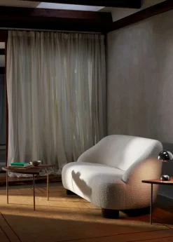 &Tradition Pinwheel HM7 side table, oiled walnut