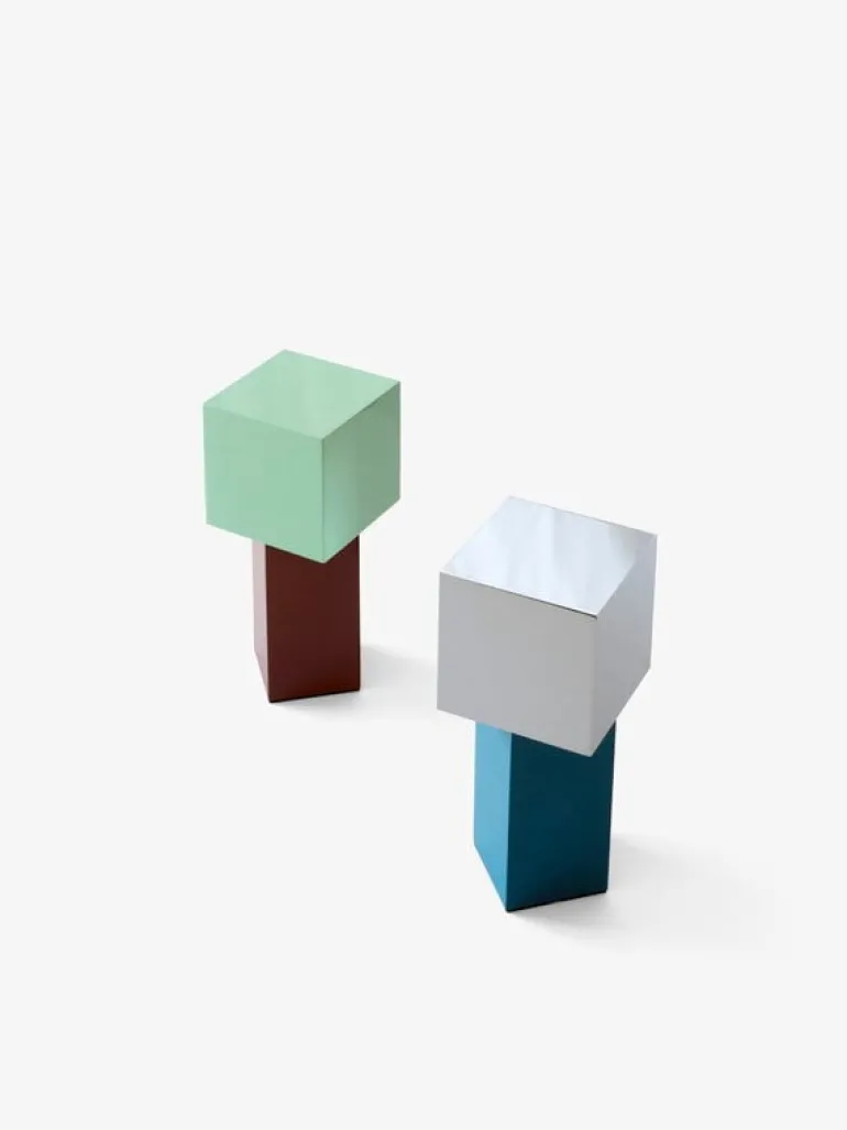 &Tradition Pivot portable lamp ATD7, blue silver