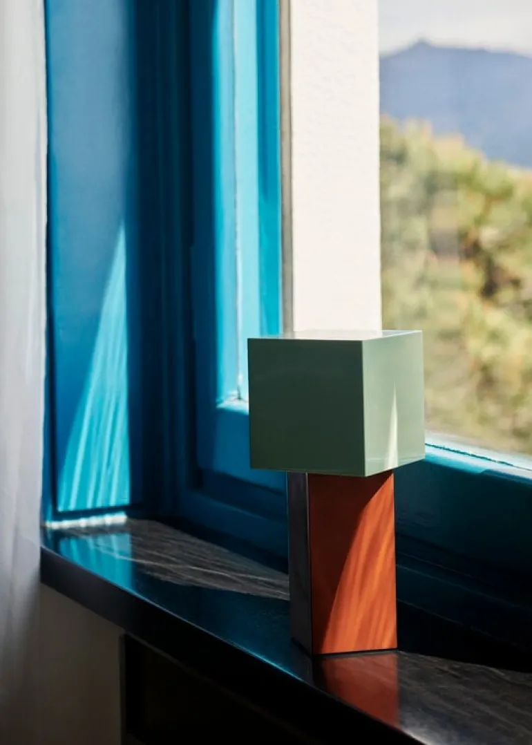 &Tradition Pivot portable lamp ATD7, rusty mint