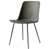 &Tradition Rely HW6 chair, black - stone grey