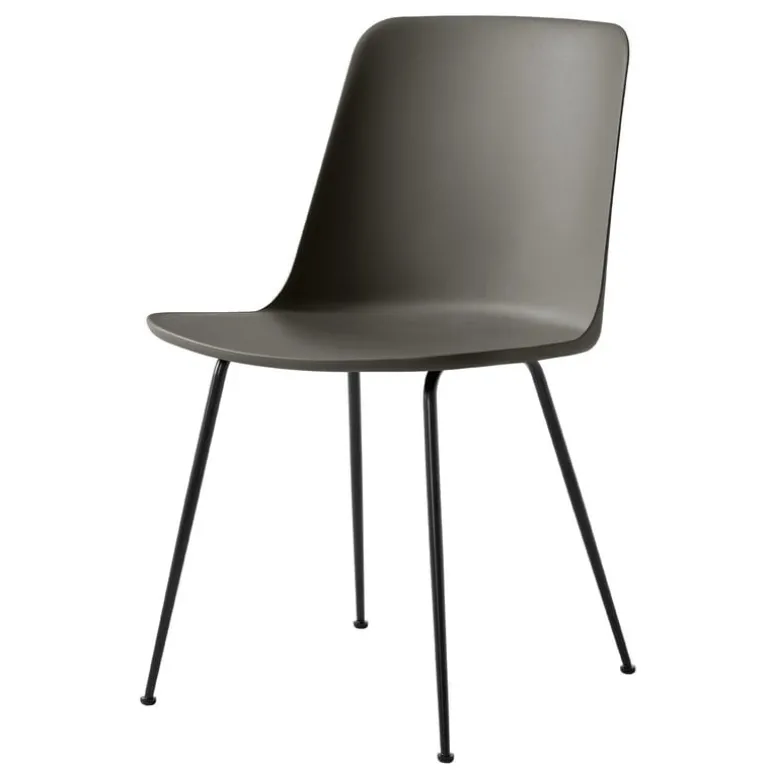 &Tradition Rely HW6 chair, black - stone grey