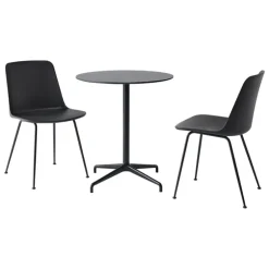 &Tradition Rely Outdoor HW70 chair, black