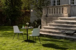 &Tradition Rely Outdoor HW70 chair, black - white