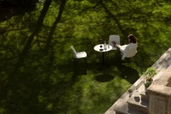 &Tradition Rely Outdoor HW70 chair, black - white