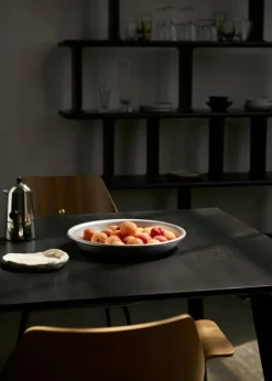 &Tradition RFH RD7 armchair, walnut and beech veneer - beige