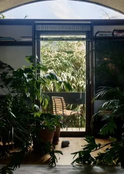 &Tradition RFH RD4 terrace side chair, black - teak