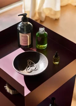 &Tradition Rotate SC73 side table, dark plum