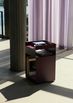 &Tradition Rotate SC73 side table, dark plum