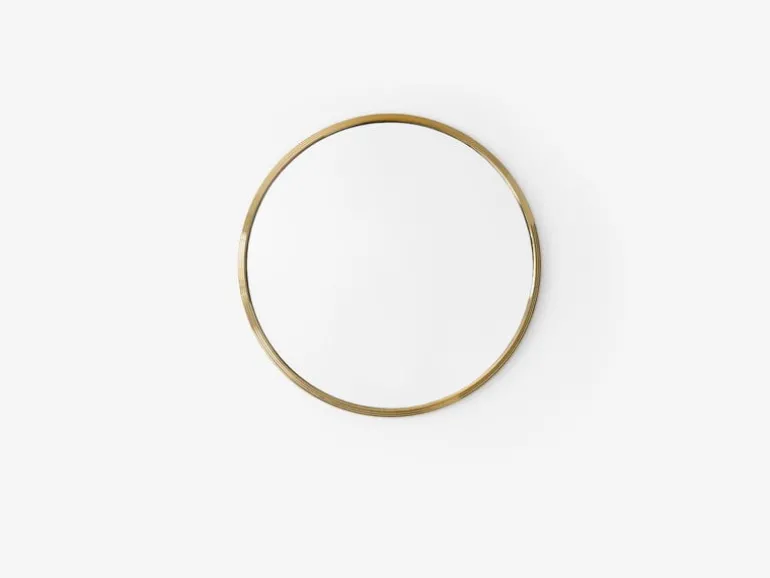 &Tradition Sillon SH5 mirror 66 cm, brass