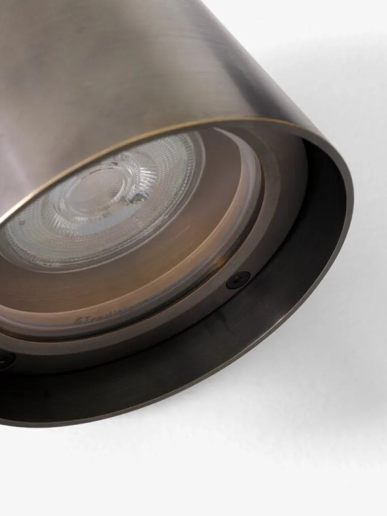 &Tradition Solid SC105 wall lamp, bronzed brass