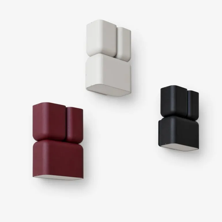 &Tradition Tabata LN10 wall lamp, silk grey