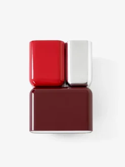 &Tradition Tabata LN10 wall lamp, dark burgundy - vermilion red