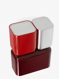 &Tradition Tabata LN10 wall lamp, dark burgundy - vermilion red